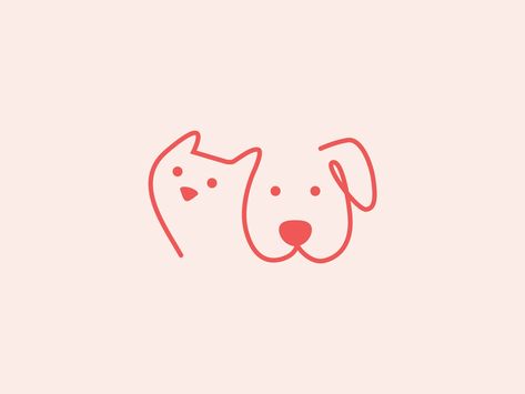 Acab Tattoo, Pet Branding, Dog Logo Design, Logo Animal, Inspiration Logo Design, 강아지 그림, Pet Logo Design, Dog Logo, Cat Logo