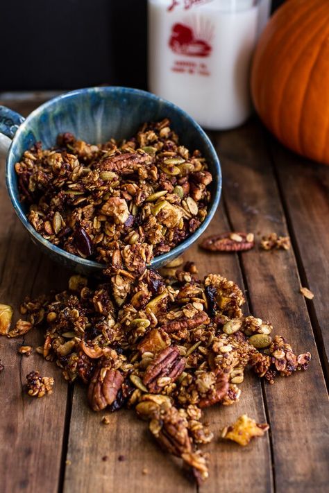 Autumn Harvest Granola | Half Baked Harvest Half Baked Harvest Recipes, Granola Healthy, Harvest Recipes, Half Baked, Half Baked Harvest, Butter Pecan, Granola Recipes, Autumn Harvest, How To Cook Quinoa