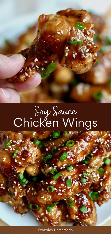 Yum Yummy Chicken Wings, Glazed Wings Recipe, Teriyaki Wings Baked, Chicken Wing Sauces Easy, Marinade For Wings, Asian Style Chicken Wings, Teriyaki Chicken Wings In The Oven, Chicken Drumettes Recipes, Wing Sauces Homemade