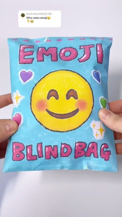 Emoji Blind Bag 😊 #asmr #blindbag #papercraft #papersquishy #diy #paperdiy - YouTube Blind Bag Ideas Paper, Blind Bag Ideas Paper Diy Printable, Diy Blind Bag Ideas, Blind Bag Ideas Paper Diy, Paper Blind Bag Ideas, Blindbag Ideas, Blind Bag Template, Diy Blind Bags, Paper Blind Bags