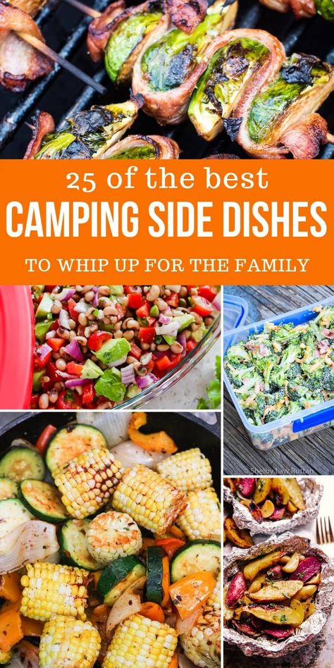 Camping Side Dishes, Camping Meal Planning, Camping Food Make Ahead, Camping Dishes, Camping Dinners, Easy Camping Meals, Summer Corn, Campfire Food, Lake Food