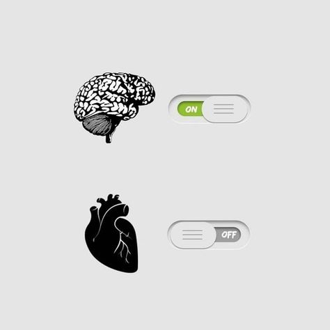 Heart Vs Brain, App Ikon, Heart And Brain, Brain Images, Medical Wallpaper, Brain Art, Brain And Heart, Deep Art, Mood Wallpaper