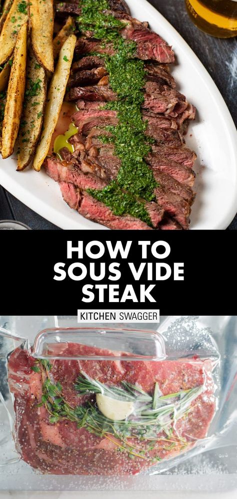 Sous Vide Tri Tip, Sous Vide Steak Recipe, Steak Times, Steak Temperature, Cooking Tri Tip, Beef Loin, Sous Vide Steak, Rib Steak, Ny Strip Steak