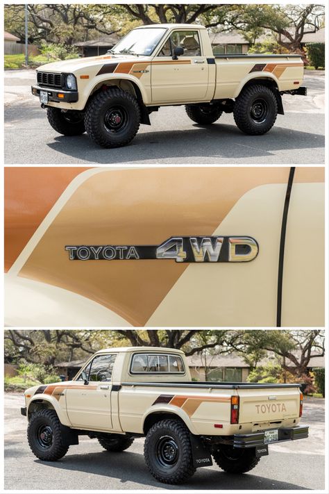 Classic Toyota Truck, Toyota Pickup Truck, Toyota Pick Up, Old Toyota Trucks, 80s Toyota, 90s Toyota Truck, Toyota Hilux 4x4, Toyota Vintage, Small Pickup Trucks