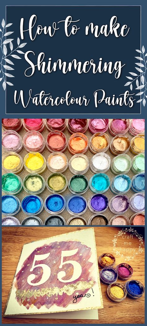 Homemade Watercolors, Diy Watercolor Painting, Resin Jewellery, Watercolor Painting Techniques, Gum Arabic, Diy Watercolor, Watercolor Art Lessons, How To Make Paint, Watercolour Tutorials