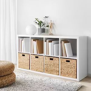 Storage Boxes & Baskets - IKEA Ikea Cubes, Ikea Basket, Kallax Shelf Unit, Kallax Shelving Unit, Kallax Shelf, Ikea Design, Cube Shelves, Kallax Ikea, Ikea Storage