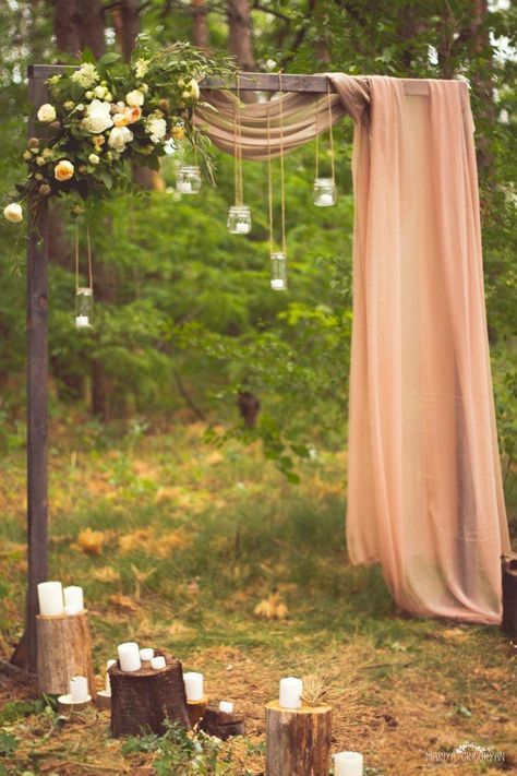 Wedding Outside, Wedding Arch Rustic, Rustic Wedding Decorations, Bohemian Outdoor, Bohemian Wedding Decorations, Wedding Ceremony Arch, Rustic Romance, Boho Wedding Decorations, Outdoor Wedding Decorations