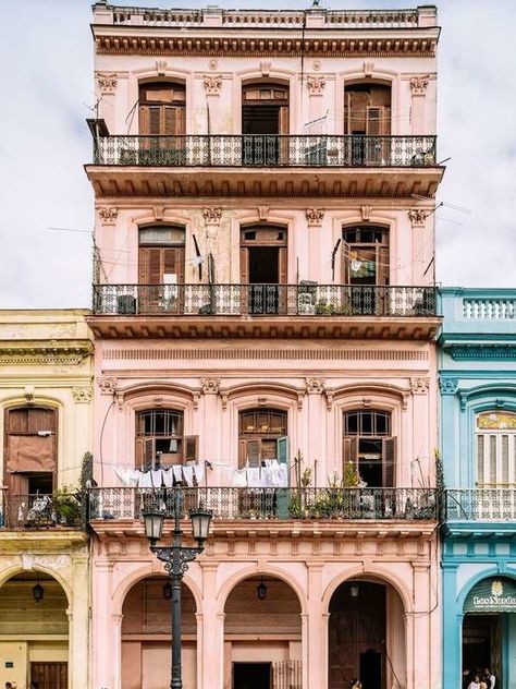 Spanish Colonial Architecture Shoplot Design, Mediterranean Townhouse, Brianna Aesthetic, Spanish Townhouse, Colonial Apartment, Spanish Buildings, Carmen Opera, Spanish Colonial Architecture, Spanish Architecture