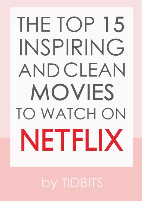 My recommended top 15 inspiring and clean movies to watch on Netflix will save you time scrolling to look for something to watch! Netflix Family Movies, Tv Recommendations, Recommended Movies, Netflix Shows To Watch, Top Movies To Watch, Netflix Hacks, Netflix Codes, Netflix Premium, Netflix Movies To Watch