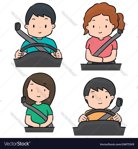 Rappelling Gear, Security Belt, Construction Safety, Vector Icons Illustration, Traffic Safety, Child Car Seat, Safety Belt, Baby Safety, Car Safety