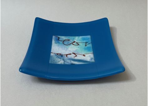 Fused Glass Plates Bowls, Fused Glass Plates, Fused Glass Ornaments, Artist Materials, A Piece Of Cake, Piece Sign, Artful Home, Piece Of Cake, Glass Plate