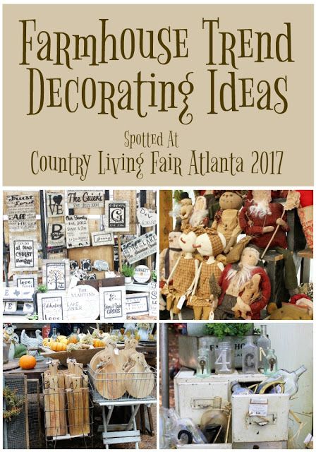 Miss Kopy Kat: 4 Farmhouse Trends At Country Living Fair Farmhouse Style Decorating Ideas, Country Living Fair, Farmhouse Trends, Vendor Displays, Biggest Pumpkin, French Farmhouse Decor, Antique Booth, Blue Mason Jars, Fall Arrangements