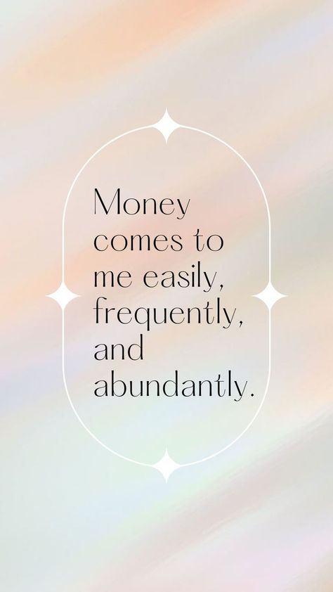 money comes to me easily Money Mantra Wallpaper, Money Comes To Me Easily, Money Comes To Me, Money Manifest, Money Affirmation, Manifesting Vision Board, Money Manifestation, Vision Board Affirmations, Vision Board Manifestation