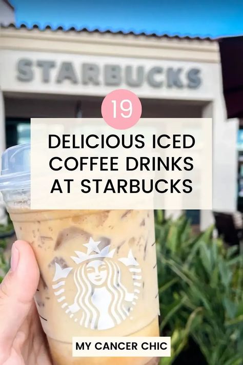 Best Iced Starbucks Drinks, Coffee Drinks From Starbucks, Coffee Drinks Ideas, Best Starbucks Iced Coffee, Starbucks Iced Coffee Drinks, Starbucks Sweet Cream, Starbucks Caramel Drinks, Sweet Coffee Drinks, Drinks From Starbucks