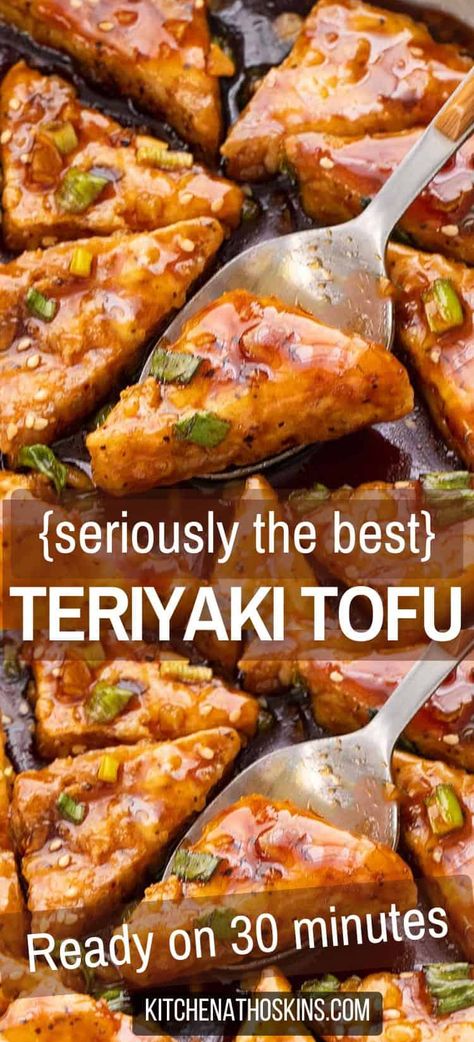 Tofu Recipes Teriyaki, Vegan Teriyaki Stir Fry, Vegan Tofu Recipes Dinners, Best Tofu Stir Fry Recipes, Tofu Fried Rice Recipe, Tofu With Rice Recipes, Tofu Recipes Pan Fried, Firm Tofu Recipes Dinners, Lunch With Tofu