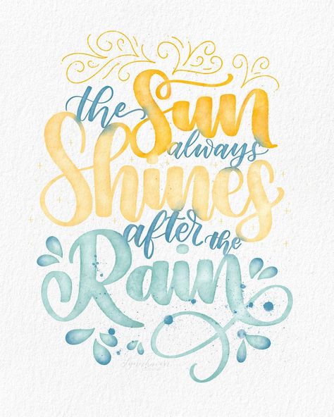 #inspirational #watercolor #homedecor #printable #print #custom #quotes Inspirational Watercolor, Quotes Calligraphy, Brush Lettering Quotes, Calligraphy Doodles, Hand Lettering Inspiration, Watercolor Lettering, Calligraphy Quotes, Hand Lettering Quotes, Lettering Styles