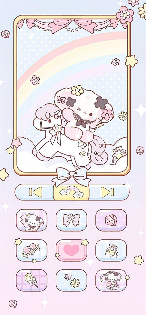 Cute Mobile Wallpapers, Iphone Wallpaper Hipster, Iphone Wallpaper Kawaii, Cute Pastel Wallpaper, Hello Kitty Iphone Wallpaper, Cute Wallpaper For Phone, Cute Patterns Wallpaper, Z Flip, Samsung Wallpaper