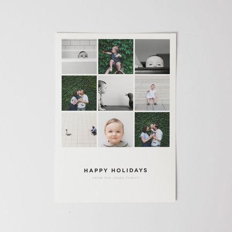 Cheers - 3-in-1 Photo Cards - Cards Holiday Card Pictures, Photo Business Cards, Happy Holiday Cards, Christmas Layouts, 카드 디자인, Christmas Card Template, Print Inspiration, Wedding Card Design, Christmas Card Design