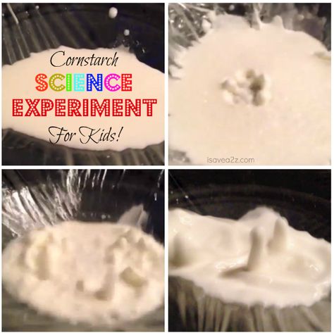 Fun Cornstarch Science Experiment for Kids!  We just spent 2 hours doing this!  KIDS LOVED IT! Saran Wrap Ball Game, Science Experiment For Kids, Experiment For Kids, Science Club, Lip Balm Recipes, Sugar Scrub Recipe, Kid Experiments, Easy Science, Science Experiment