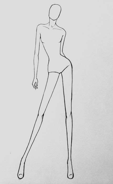 Croquis Poses, Croquis Drawing, Fashion Illustration Template, Fashion Sketch Template, Fashion Croquis, Fashion Design Inspiration, Fashion Model Drawing, Croquis Fashion, Fashion Figure Templates