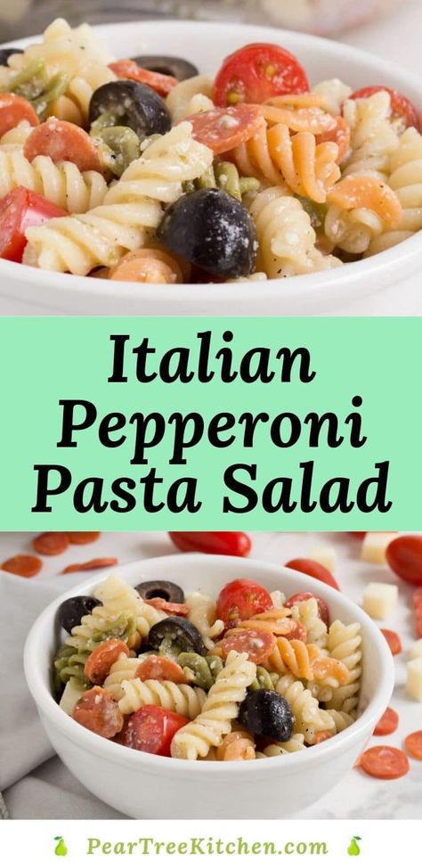 Italian Pasta Salad Recipes Cold, Italian Pasta Salad Recipes, Pasta Salad Recipes Cold, Pepperoni And Mozzarella, Rotini Pasta Salad, Salad Taco, Salad Italian, Italian Pasta Salad, Cold Pasta Salad Recipes