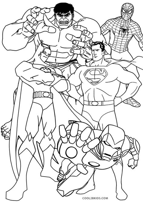 Super Hero Coloring Sheets, Spiderman Coloring Pages, Superman Coloring Pages, Superhero Printables, Hulk Coloring Pages, Lego Avengers, Batman Coloring Pages, Avengers Coloring Pages, Avengers Coloring