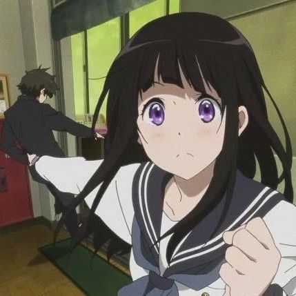 Hyouka Chitanda, Eru Chitanda, Akira Anime, Tous Les Anime, Anime Toon, Music On Spotify, Cute Anime Profile Pictures, Cool Anime Pictures, Anime Eyes