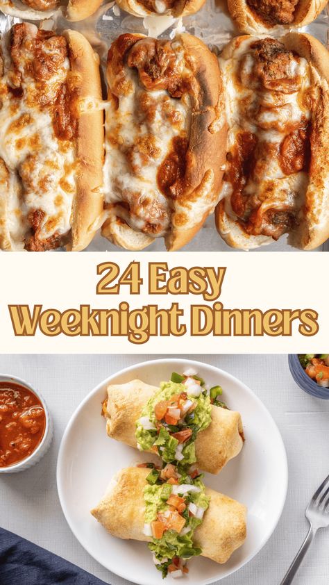 Fast Easy Dinner, Fast Dinner Recipes, Fast Dinners, Family Dinner Recipes, Quick Dinner Recipes, Easy Weeknight Dinners, Weeknight Dinners, Quick Dinner, Meals For The Week