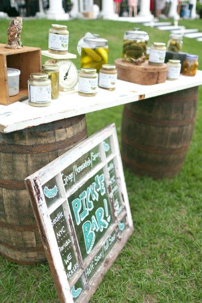 Bar Station Ideas, Pickle Bar, Mans Photography, Parfait Bar, Wedding Food Bars, Open Bar Wedding, Caramel Apple Bars, Gay Weddings, Apple Bars