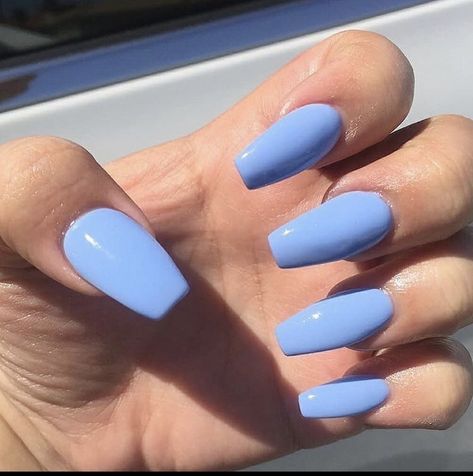 Trendy Nail Polish, Nagellack Trends, Blue Acrylic Nails, Nail Polish Trends, Acrylic Coffin, Blue Nail, Summer Acrylic Nails, Coffin Nails Designs, Nail Arts