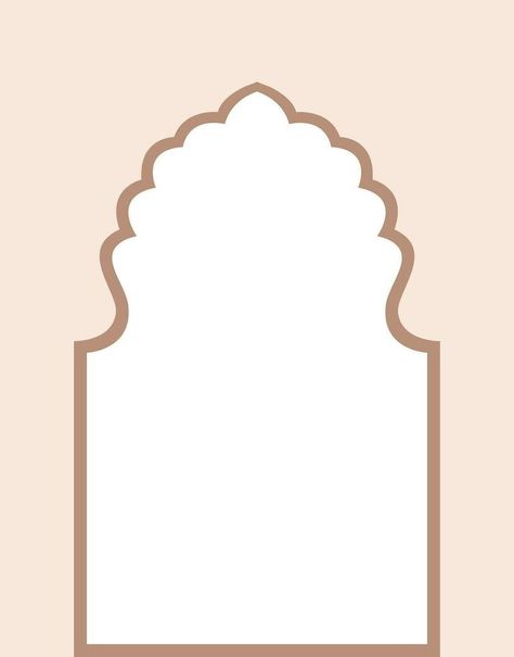 Arch Shape Design, Moroccan Frame, Islamic Arches, Gate Vector, Arabic Frame, Islamic Door, Arabic Arch, Islamic Arch, Window Vector