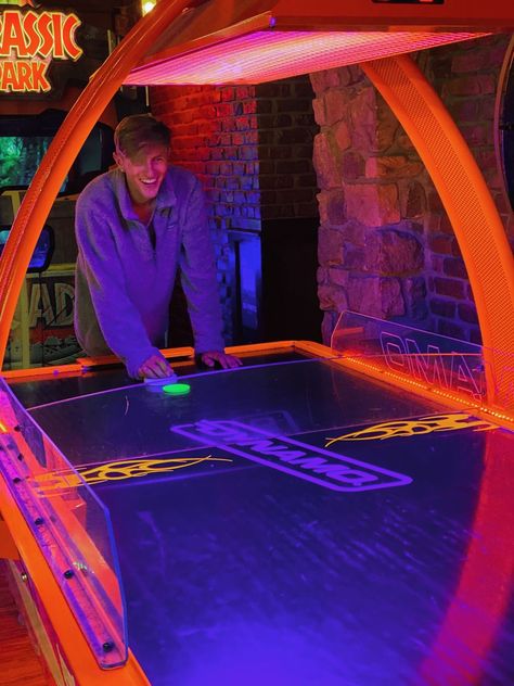 Air hockey Game Zone, Flagstaff Arizona, Air Hockey, Flagstaff, Creative Colour, Fruit Art, Hockey Players, Psych, Hockey