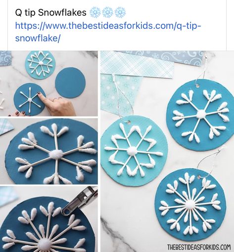 Montessori Crafts, Happy Holidays Greetings, School Christmas Party, Snowflakes Art, Snowflake Cutouts, Snowflake Craft, Snow Flakes Diy, Winter Parties, Snowflake Cards