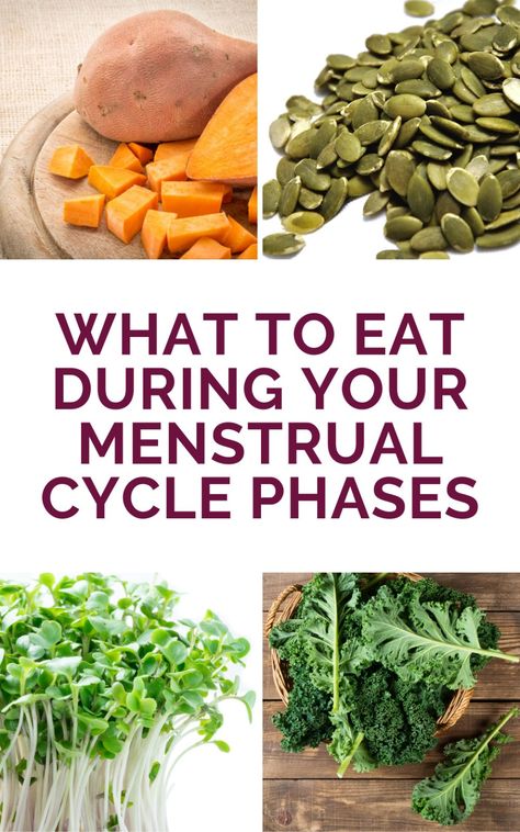 What to Eat During Your Menstrual Cycle - Live Simply Healthy Sweet Potato Lentil Curry, Milk Thistle Tea, Cycle Phases, Sweet Potato Lentil Soup, Cycling Food, Menstrual Cycle Phases, Follicle Stimulating Hormone, Seed Cycling, Raw Pumpkin Seeds