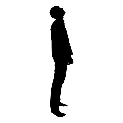 Men Looking Up, Silhouette Profile Pictures, People Silhouette Drawing, Human Sillouhette, Human Silloute, Person Sillouhette, Man Silouhette, Man Silhouette Aesthetic, Human Silhouette Drawing