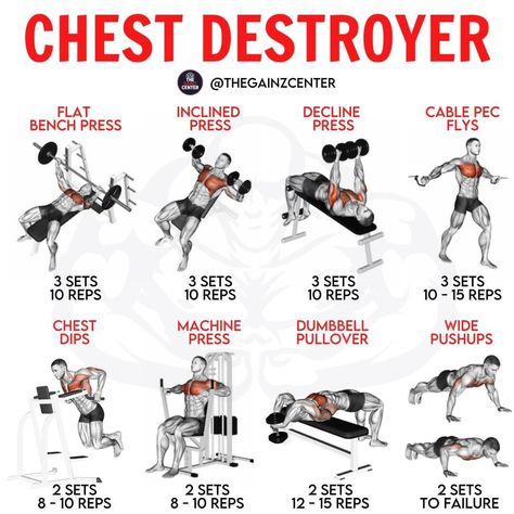 Chest And Arm Workout, Arm Workout Men, Chest And Tricep Workout, Chest Workout Women, Arm Training, Chest Workout For Men, Chest Workout Routine, Workout Man, Workout Men