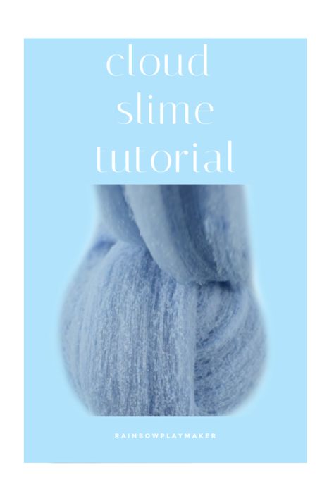 Cloud slime is a super fluffy cotton candy-like cloud of slime that has an amazing poof when stretched and inflated. This type of slime is not sticky and claims to have the ability to be drizzled in a satisfying manner by its users. Who doesn’t love Cloud Slime? If you are a slime person, then you will love this Cloud Slime Recipe. Cloud slime-type slimes have always been some of the biggest sellers in my slime shop! Not to mention top sellers at all the slime conventions. The process of ... Slime Recipe Cloud, Slime Person, Cloud Slime Recipe, Cotton Candy Slime, Slime Tutorial, Types Of Slime, Free Slime, How To Make Clouds, Cloud Slime