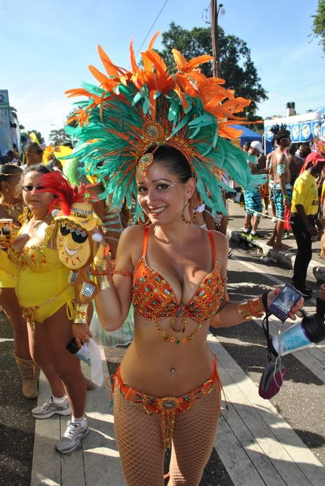 Here's me, Steely Pan, enjoying Trinidad Carnival 2013 Latin Carnival Aesthetic, Carnival Outfits Caribbean, Carribean Carnival Outfits, Carnival Brazil Outfit, Caribbean Festival Outfit, Rio Carnival Outfit, Rio Costume, Carnival Trinidad, Trinidad Carnival Costumes