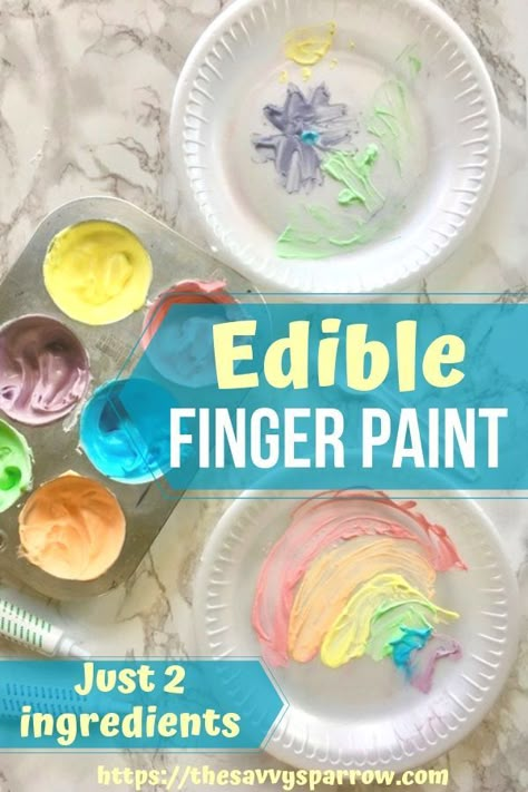 Edible Finger Paint, Fun Summer Activities For Kids, Summer Activities For Toddlers, Activities For One Year Olds, Paint For Kids, Activities For 2 Year, Rainy Day Activities For Kids, Rainy Day Activity, Easy Toddler Activities