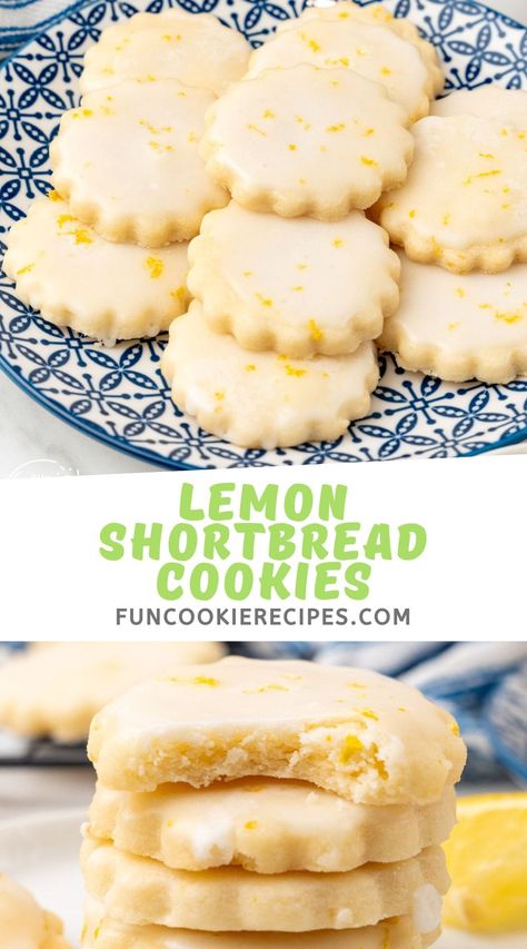 Lemon Shortbread Cookies Gf Lemon Shortbread Cookies, Lemon Short Bread Cookies, Lemon Powder Cookies, Lemon Glazed Shortbread Cookies, 3 Ingredient Lemon Cookies, Lemon Pixie Cookies, Recipe For Lemon Cookies, Lemon Cookies Italian, Lemon Slice Cookies