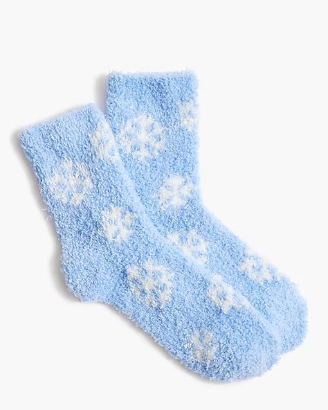 Women's Sale Items: Clothing And Accessories - J.Crew Factory Blue Fuzzy Socks, Burrr Basket, Fuzzy Socks Christmas, Brrr Basket, Christmas Fuzzy Socks, Christmas Gits, Pink Fuzzy Socks, Santa Board, Burr Basket