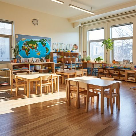 This furniture creates that environment that becomes a third teacher. #roomlayout #receptionclassroom #nurseryclassroom #reggio Classroom Aesthetic, Reception Classroom, School House, Classroom Environment, Room Layout, Natural Look, Infants, Home Projects, Solid Wood