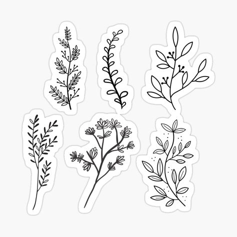 Cute Stickers To Print Black And White, Science Room, Surf Stickers, Black And White Leaves, Black And White Stickers, Iphone Case Stickers, White Plants, Scrapbook Stickers Printable, Black And White Flowers