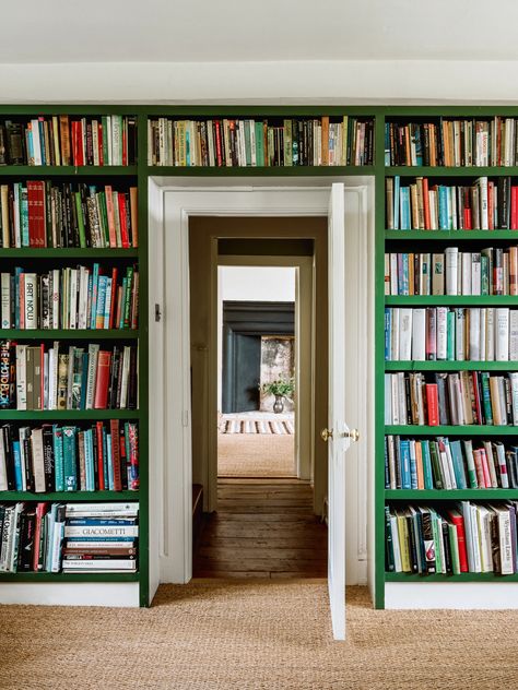 49 bookcase & bookshelf ideas and designs | House & Garden Floor To Ceiling Bookshelves, Paint And Paper Library, Inglenook Fireplace, London Flat, London House, Grand Homes, En Suite Bathroom, House Garden, Home Library