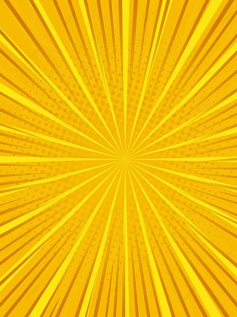 Fundo Amarelo Abstrato Com Zoom Em Quadrinhos Yellow Cartoon Wallpaper, Red Color Background, Lens Flare Effect, Yellow Cartoon, Free Wedding Invitation Templates, Zoom Background, Black And White Comics, Vintage Pop Art, Background Design Vector