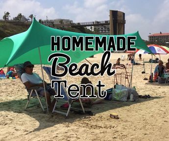 This Homemade tent can be used on the beach (which is my main use), but can easily be constructed for any outdoor activity. Hope you will enjoy this Instructable as i had assembling it. Diy Beach Tent, Beach Shade Tent, Diy Tent, Beach Shade, Best Tents For Camping, Diy Beach, Family Beach Trip, Diy Shades, Beach Cabana