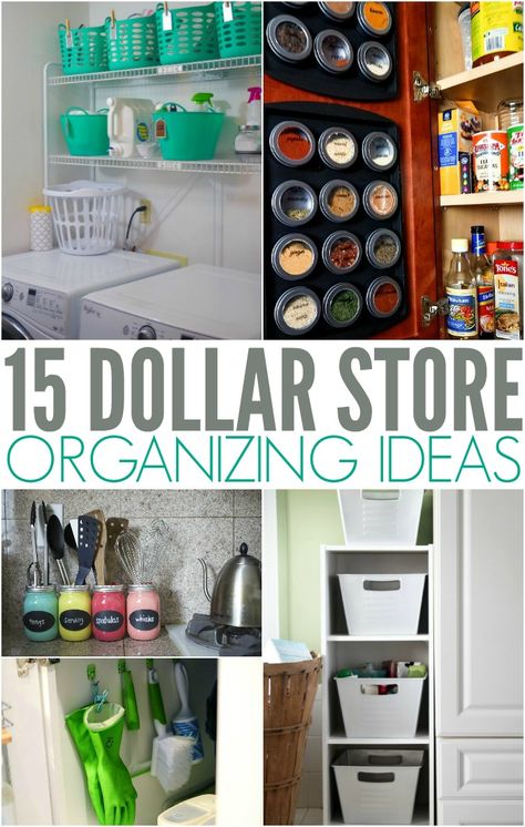 Dollar Store Organizing Ideas, Apartment Hacks, Organizing Products, Casa Diy, Bedroom Organization, Interior Vintage, Organizing Hacks, Dollar Store Organizing, Apartment Organization