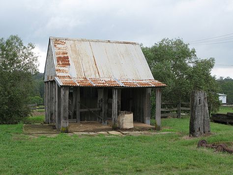 Old Shed Rouse Hill House & Farm by ireenlark, via Flickr Big Shed, Tin Shed, Farm Shed, Greenhouse Shed, House Farm, Cozy Backyard, Wood Shed, Backyard Retreat, Hill House