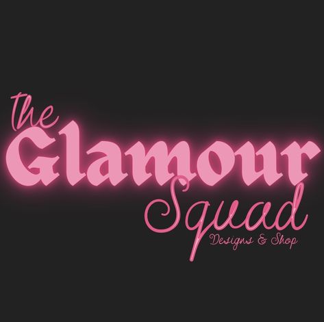 Squad Logo Design Aesthetic, Lipgloss Business Ideas Logo, Lipgloss Logo Ideas, Lip Gloss Business Ideas Logo, Glam Logo Design, Nail Logos Ideas, Girly Logo Design, Girly Logo, Lash Room Ideas