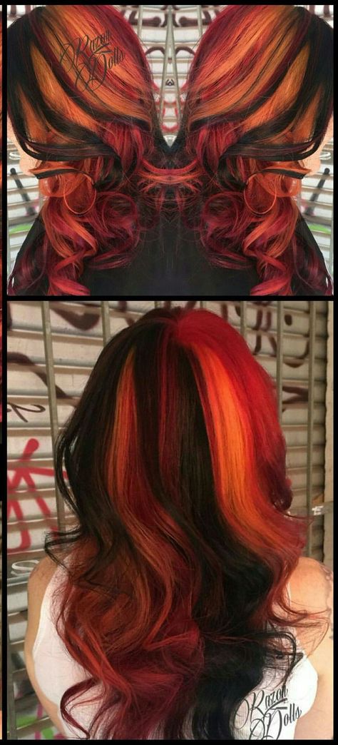 Hair Color Crazy, Pretty Hair Color, Bright Hair, Trendy Hair Color, Hair Color And Cut, Halloween Hair, Colored Hair, Hair Dye Colors, New Hair Colors